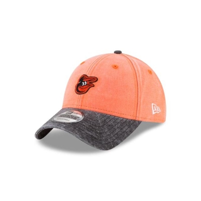 Baltimore Orioles Gorra | New Era MLB Rugged Canvas 9twenty Adjustable Cap Mexico - Negros